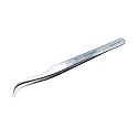 Tool Alement Canadian Stainless Steel 12cm Semi Curve Eyelash Tweezers M-PK14-8004 Beauty & Personal Care Tool Alement