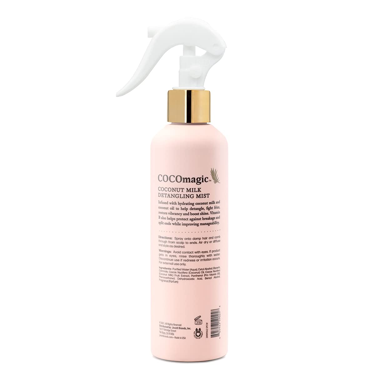 Cocomagic Coconut Milk Detangling Mist | Extra Moisturizing Leave-in Detangler | Restore Vibrancy and Boost Shine | Non-Greasy Formula | Paraben Free Beauty & Personal Care Cocomagic