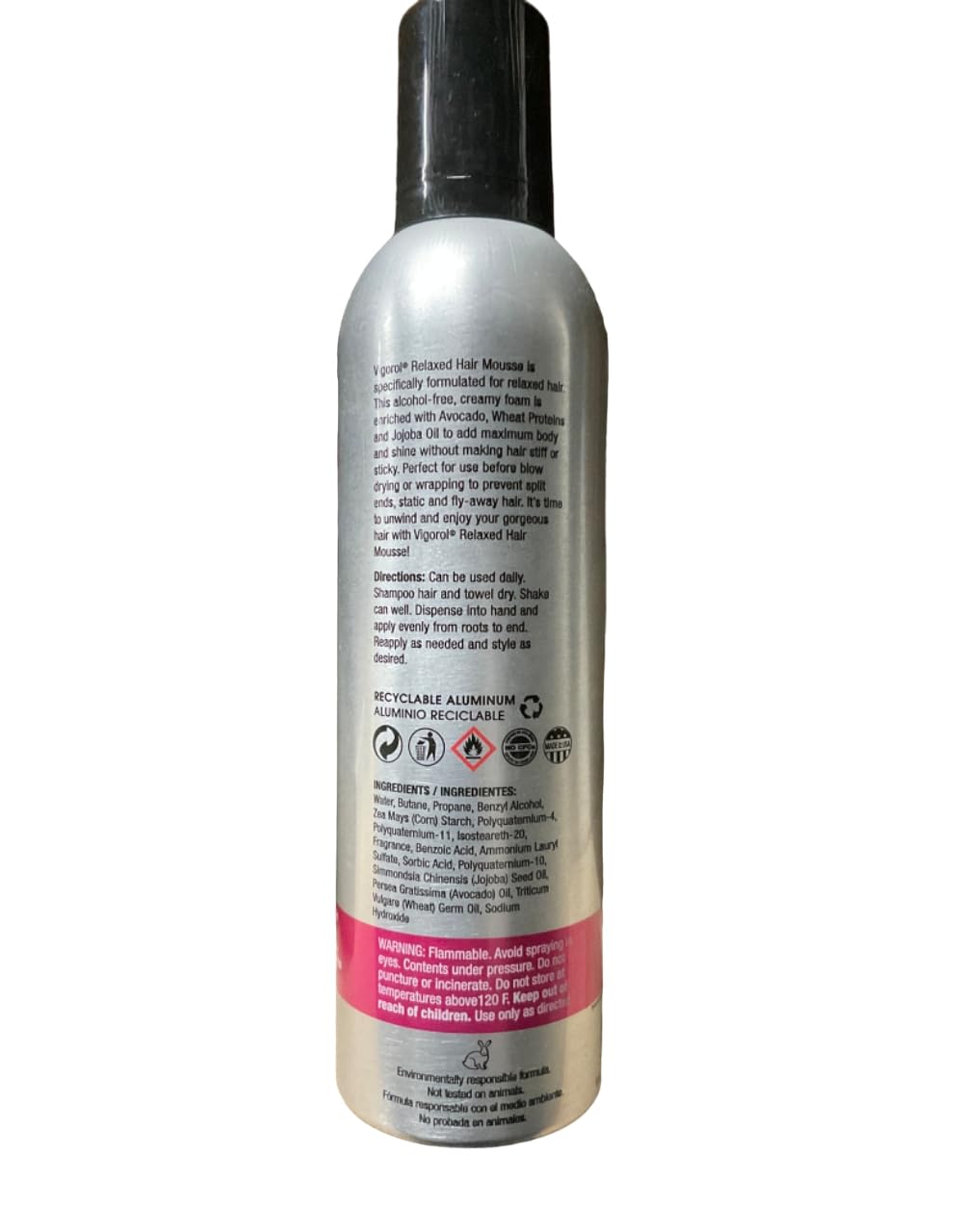 Vigorol Mousse Relaxed 12oz by Vigorol Beauty & Personal Care Vigorol
