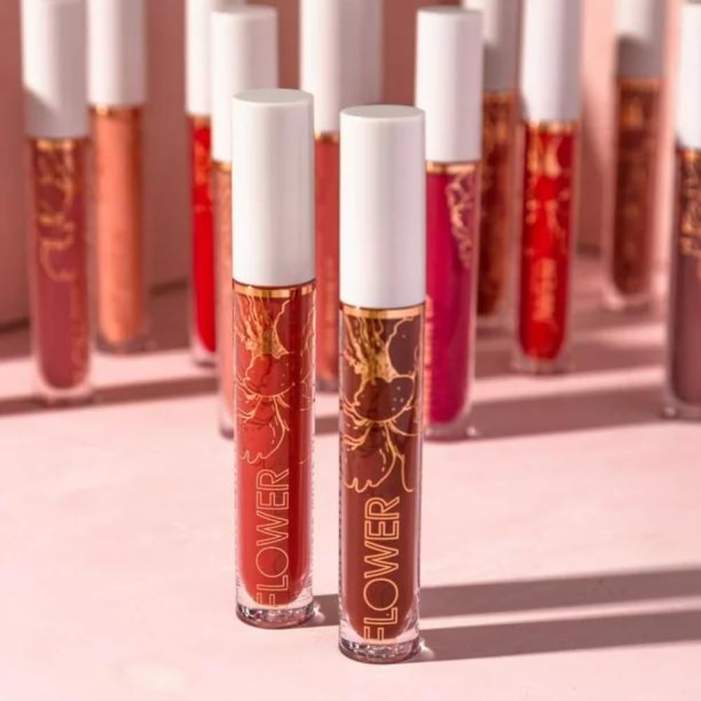 Flower Beauty Miracle Matte Liquid Lip Color - Vividly Bold & Creaseless Matte Liquid Lipstick, Comfortable All Day High Impact Makeup Color (Almost Beauty & Personal Care FLOWER