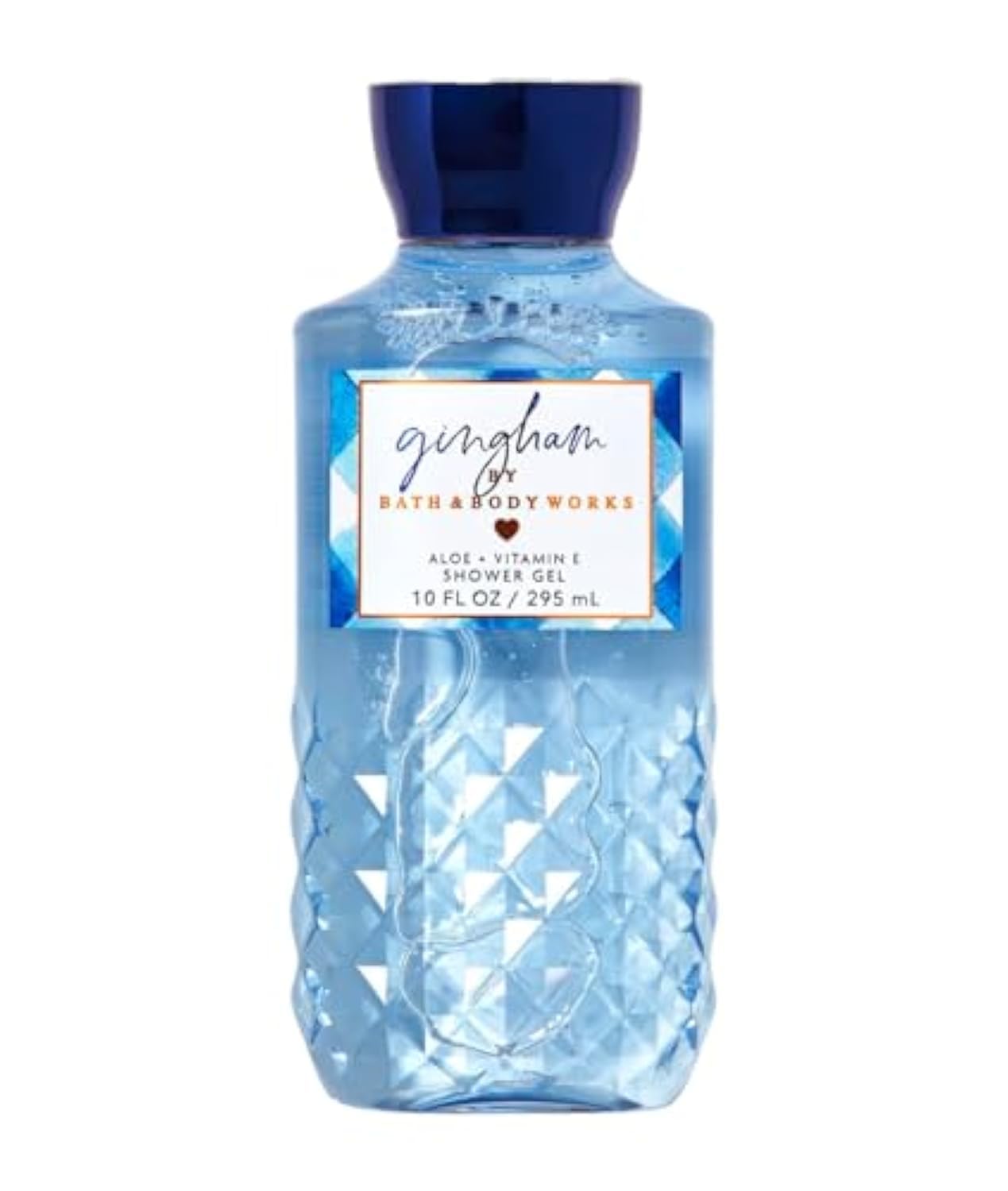 Bath and Body Works Gingham Shower Gel 10 ounce Full Size Beauty & Personal Care Bath & Body Works