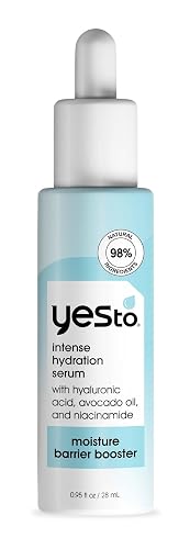 Yes To Intense Hydration Serum, Locks In Moisture and Helps Support Skin's Barrier Against Environmental Damage, Hyaluronic Acid, Avocado Oil Beauty & Personal Care Yes To