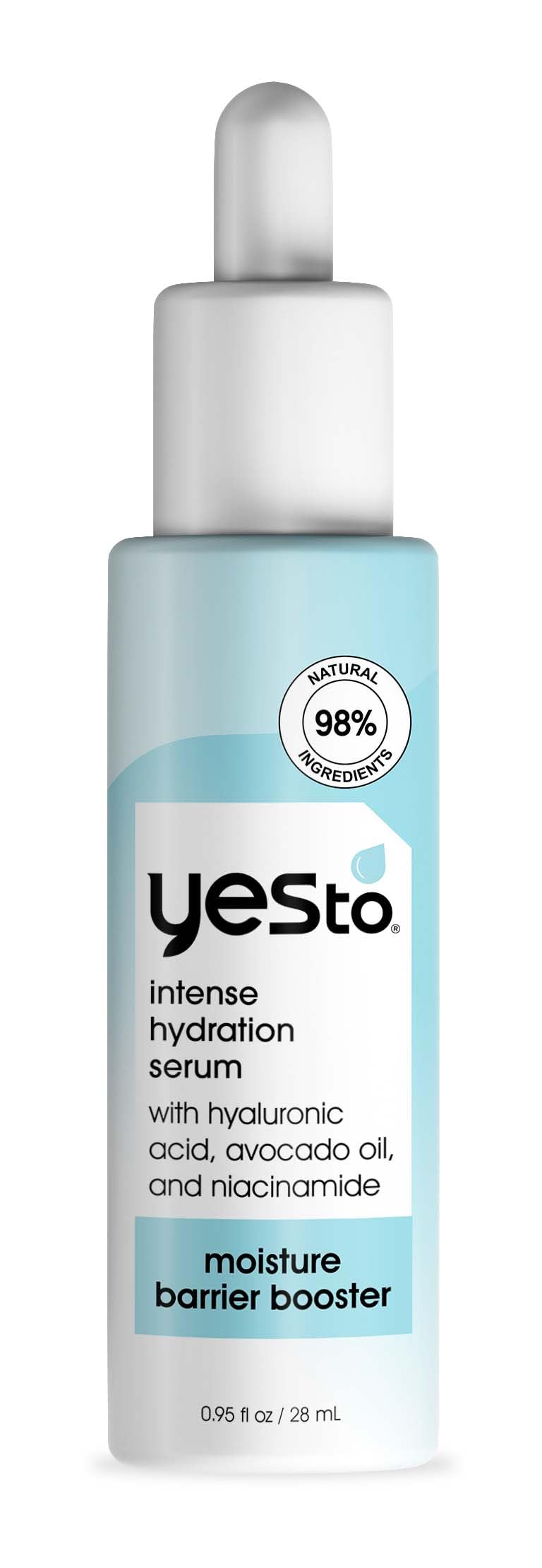 Yes To Intense Hydration Serum, Locks In Moisture and Helps Support Skin's Barrier Against Environmental Damage, Hyaluronic Acid, Avocado Oil Beauty & Personal Care Yes To