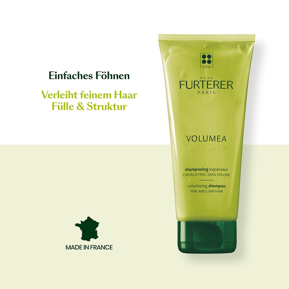 Rene Furterer VOLUMEA Volumizing Shampoo, Fine Limp Hair, Thickening, Volume Enhancing, 6.7 Fl Oz (Pack of 1) Beauty & Personal Care René Furterer