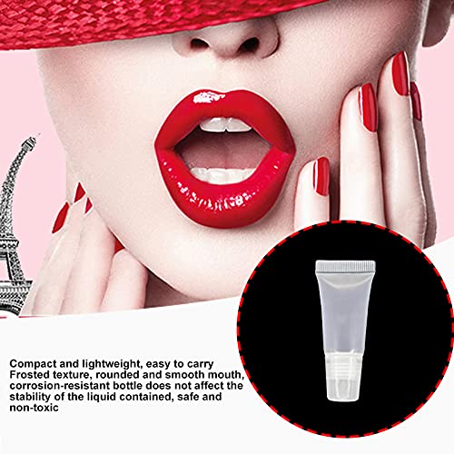 Ewanda store 5ml 20 Pcs Empty Lip Gloss Balm Tubes Soft Tubes Cute Squeeze Tubes Cosmetic Mini Containers for DIY Lip Gloss Beauty & Personal Care Ewanda store