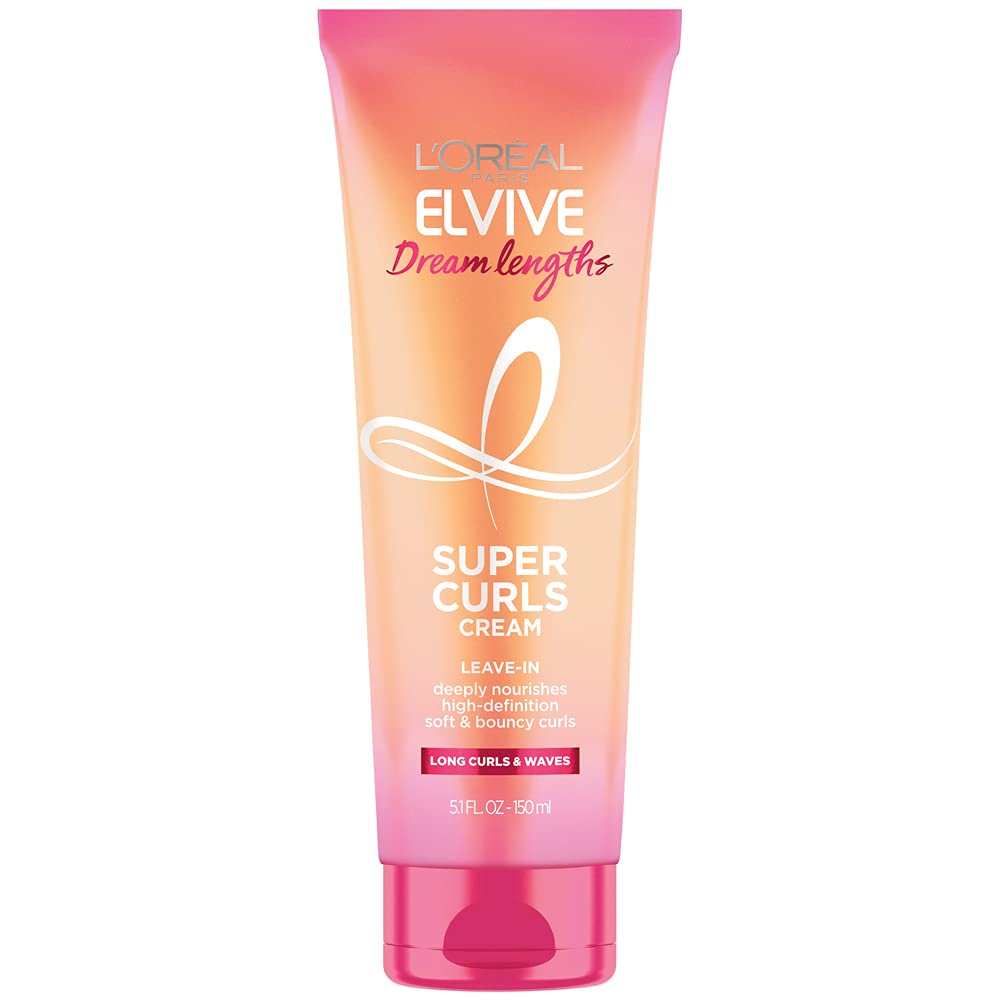L’Oréal Paris Elvive Dream Lengths Super Curls Cream Leave-In, 5.1 Ounce Beauty & Personal Care L'Oreal Paris