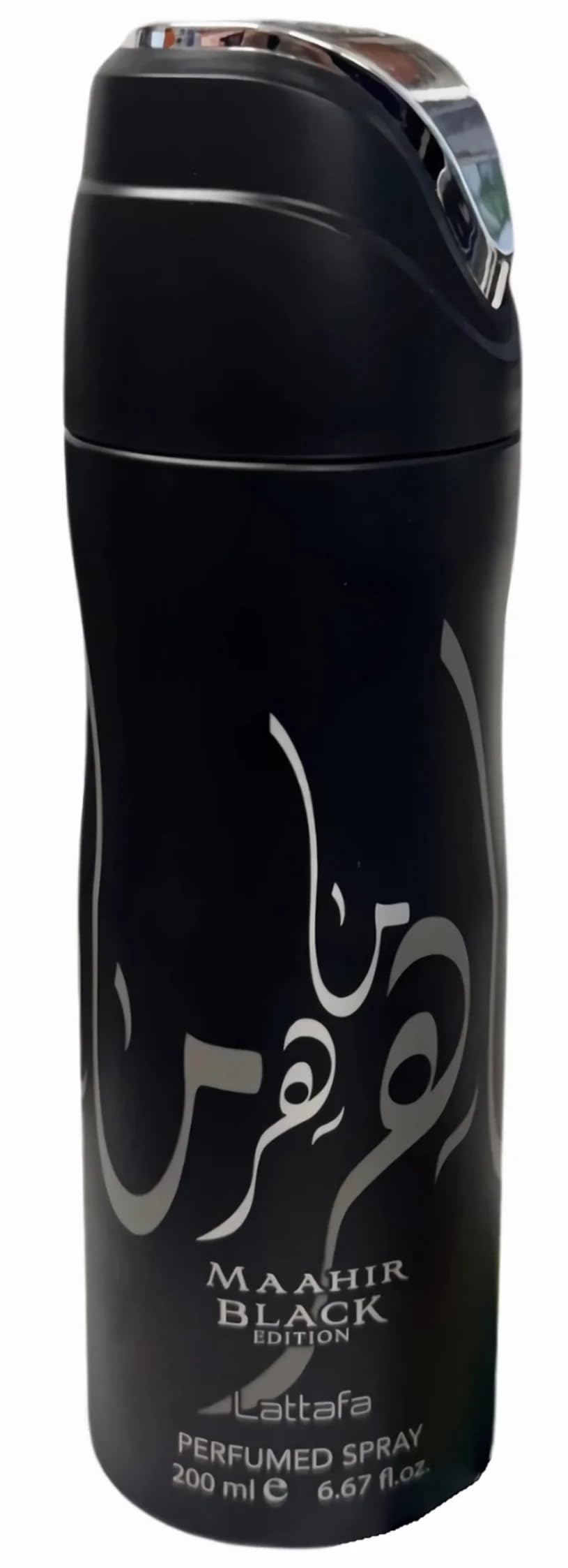 Lattafa Maahir Black Edition - Spicy, Leathery, Woody, Amber - Perfumed Deodorant Spray for Everyone, 6.67 Ounce / 200 ml Beauty and Personal Care Lattafa