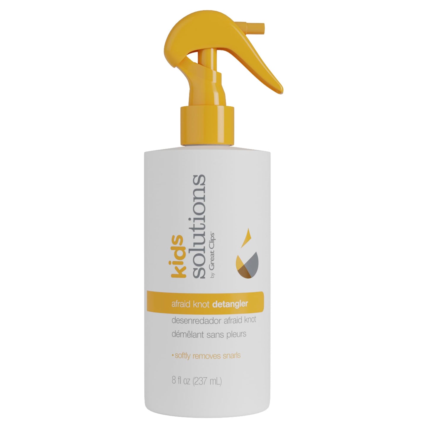 GREAT CLIPS Solutions Kid's Afraid Knot Detangler, 8oz | Light Detangling Spray for Children | Protects & Moisturizes Hair | Recommended for Ages 4-10 Beauty & Personal Care GREAT CLIPS