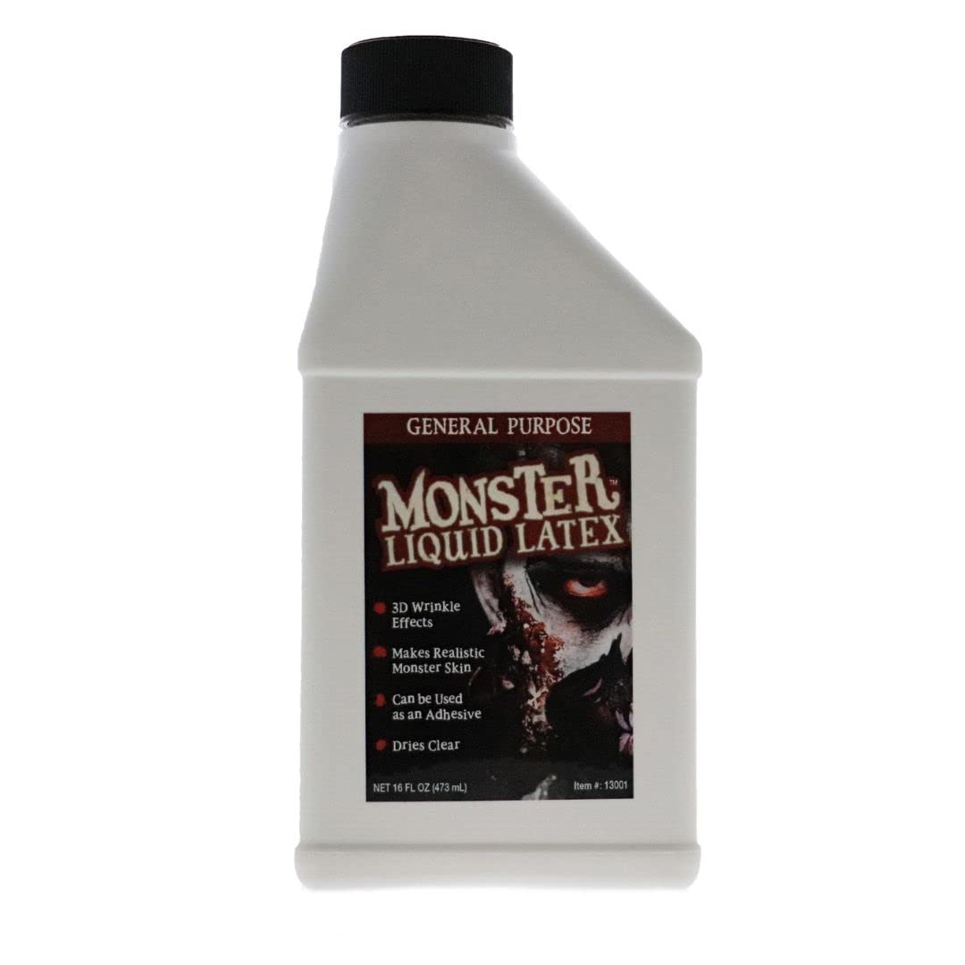 FX Monster Liquid Latex (2 Pack) For Halloween Costume, Zombie, Vampire, Monster Make Up & Dress Up, Special Effects, Parties and Cosplay, Face Beauty & Personal Care Liquid Latex Fashions