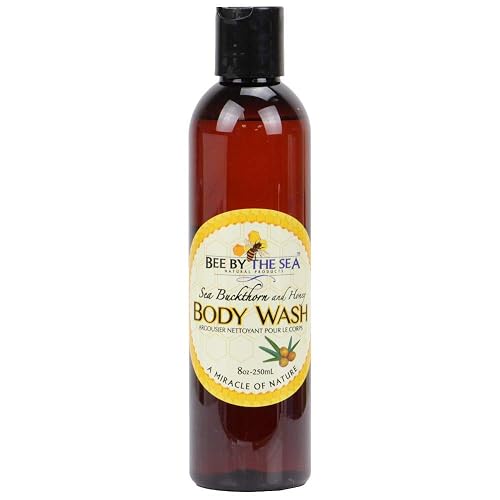 Bee By The Sea Buckthorn and Honey Naturally Scented Body Wash for All Skin Types 8 Ounces Beauty & Personal Care Bee by the Sea