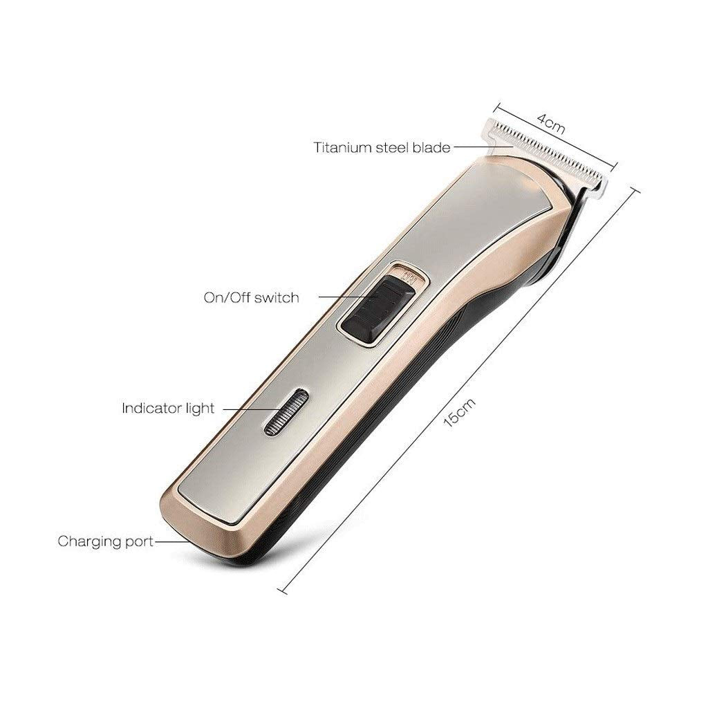ZUIAI Mustache Hair Trimmer Nose Trimmer Professional Grooming Kit Waterproof Rechargeable Beauty and Personal Care ZUIAI