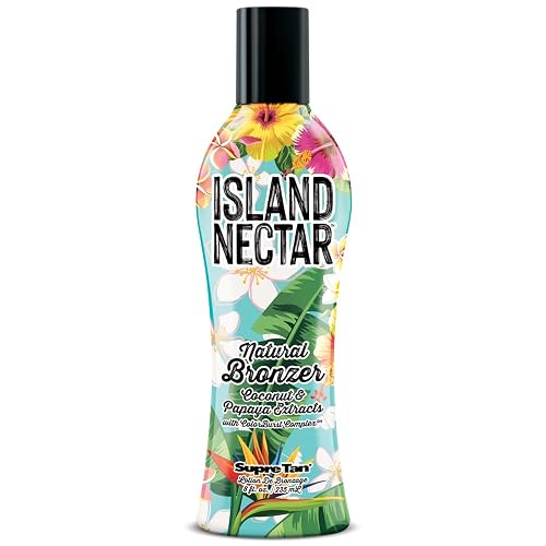 Supre Island Nectar Natural Bronzer Coconut & Papaya Extracts with Colorburst Complex 8oz Beauty & Personal Care Supre