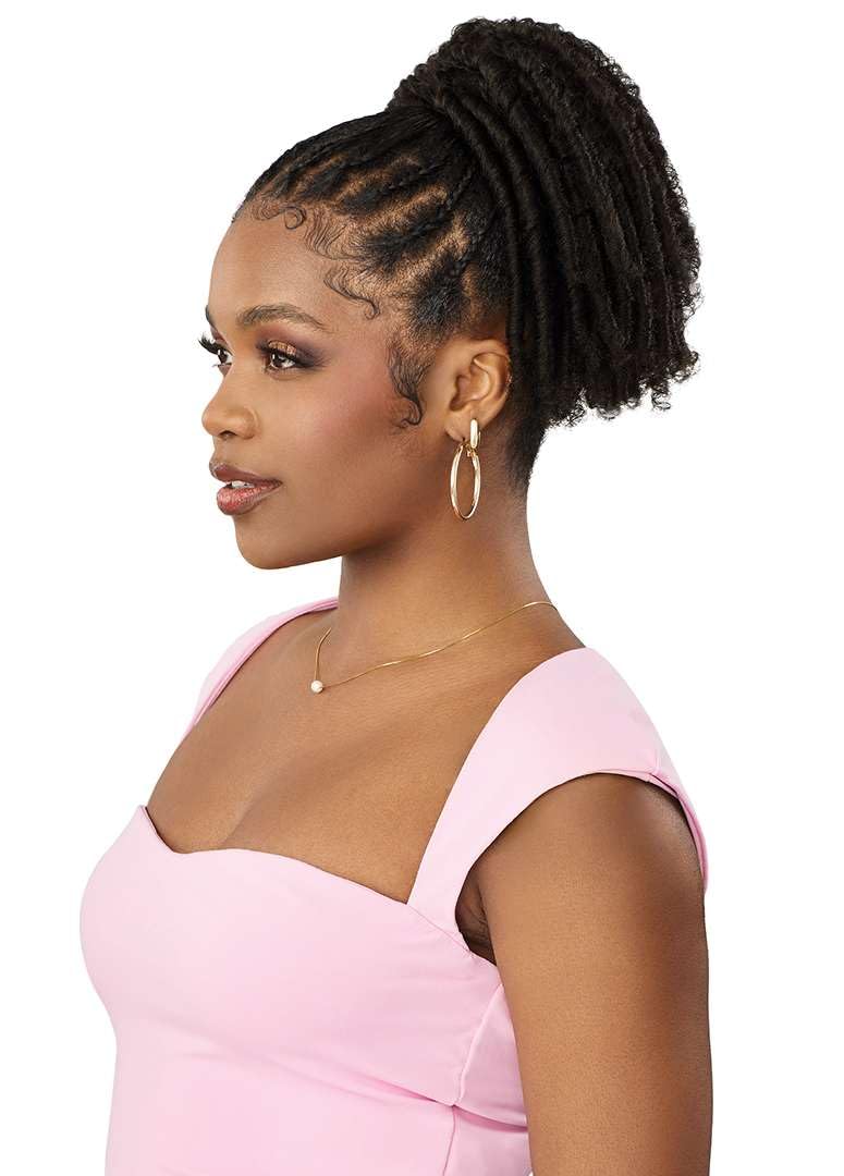 Outre Pretty Quick - Drawstring Pony - Zinnia (DR DRAGON FRUIT)