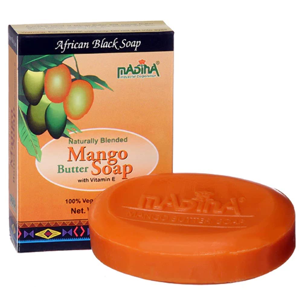 Madina Bar Soaps (Mango Butter) Beauty & Personal Care Madina