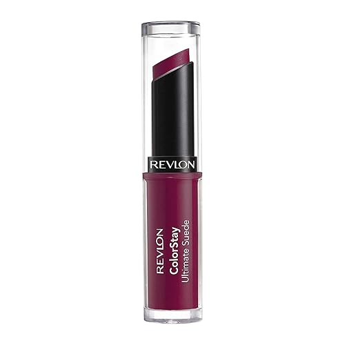 REVLON ColorStay Ultimate Suede Lipstick, Longwear Soft, Ultra-Hydrating High-Impact Lip Color, Formulated with Vitamin E, Wardrobe (047), 0.09 oz Beauty & Personal Care REVLON