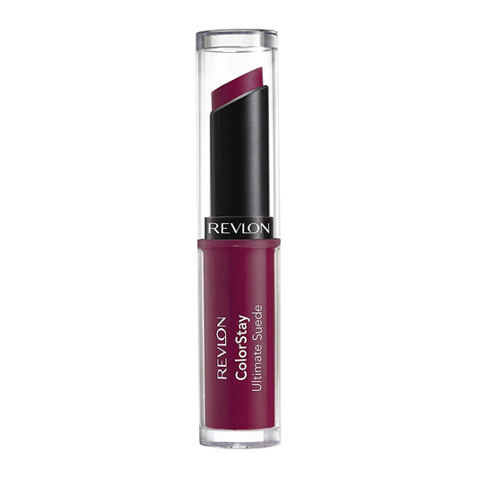 REVLON ColorStay Ultimate Suede Lipstick, Longwear Soft, Ultra-Hydrating High-Impact Lip Color, Formulated with Vitamin E, Wardrobe (047), 0.09 oz Beauty & Personal Care REVLON