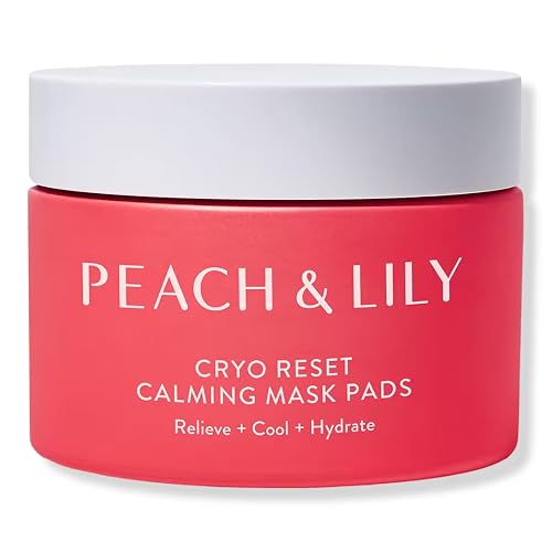 Peach & Lily Cryo Reset Calming Mask Pads Beauty & Personal Care Peach & Lily