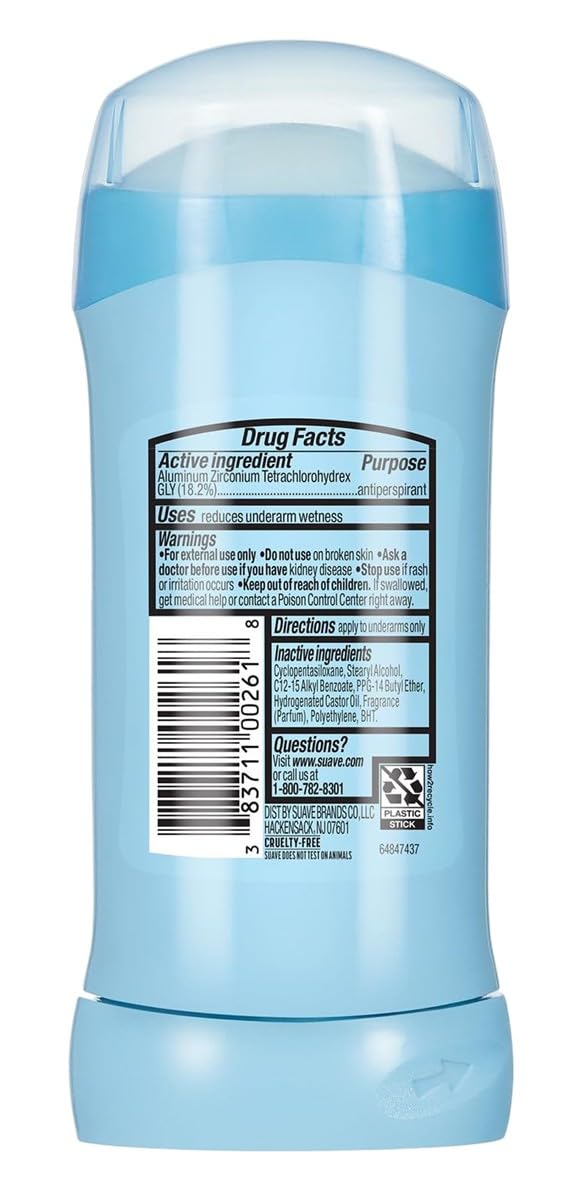 Mango and Citrus Invisible Solid Antiperspirant Deodorant Stick, 2.6 Ounce Beauty and Personal Care Suave