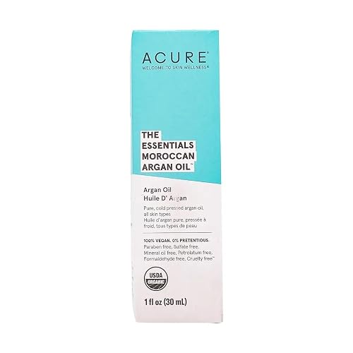 ACURE 100% USDA Organic Moroccan Argan Oil (Pack of 3) Beauty & Personal Care Acure
