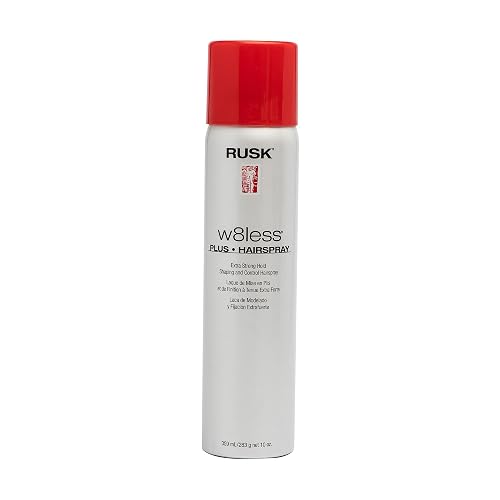 RUSK W8less Plus Extra Strong Hairspray 8.8 Fl Oz Beauty & Personal Care RUSK
