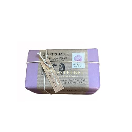 Castelbel Porto Goat's Milk - French Lavender Scented Soaps (2) 7 oz Beauty & Personal Care Castelbel