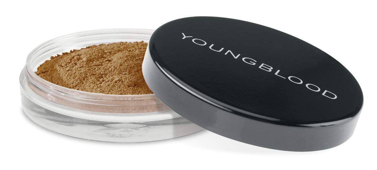 Youngblood Clean Luxury Cosmetics Natural Loose Mineral Foundation, Toast | Loose Face Powder Foundation Mineral Illuminating Full Coverage Oil
