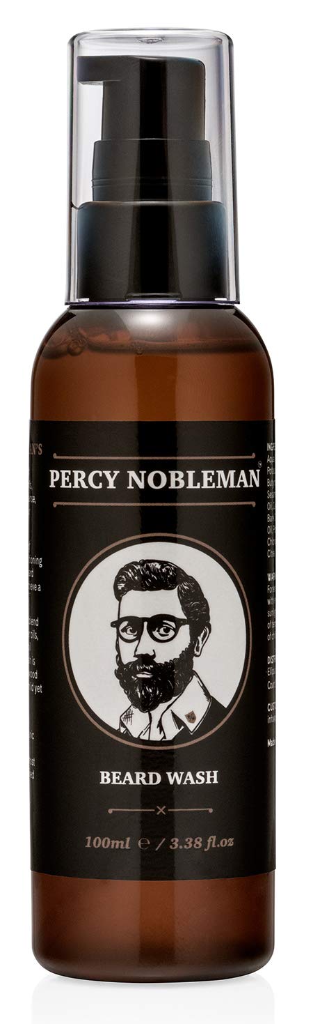 Beard Wash by Percy Nobleman A Natural Highly Organic Soap/Shampoo & Conditioner for Men Beauty & Personal Care Percy Nobleman