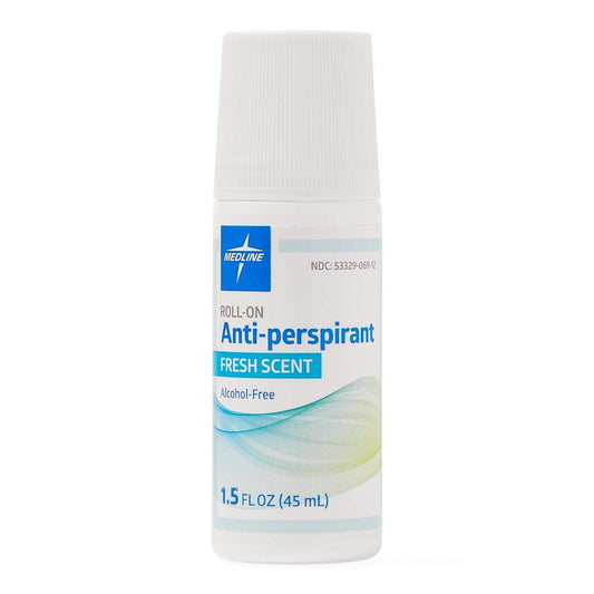 Medline MedSpa Roll-On Antiperspirant Deodorant, 1.5 oz, Long-Lasting Freshness, 1 Count Beauty and Personal Care Medline
