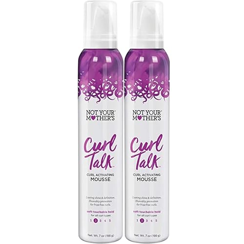 Not Your Mothers Curl Talk Curl Activating Mousse 7 Ounce (2 Pack) Beauty & Personal Care Not Your Mother's