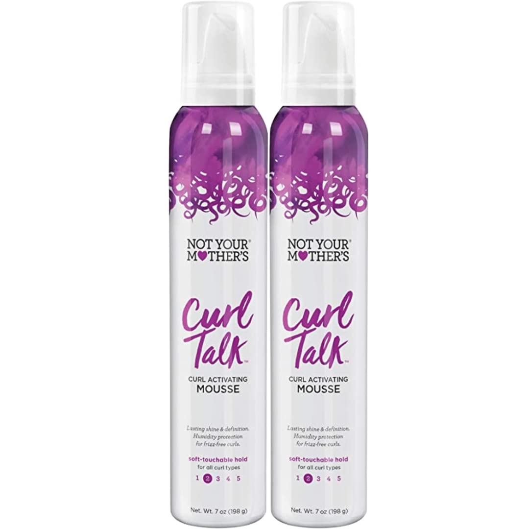 Not Your Mothers Curl Talk Curl Activating Mousse 7 Ounce (2 Pack) Beauty & Personal Care Not Your Mother's