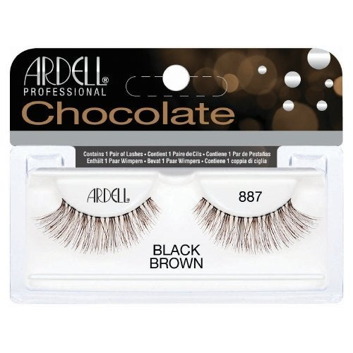 (3 Pack) ARDELL Professional Lashes Chocolate Collection - Black Brown 887 Beauty & Personal Care Ardell