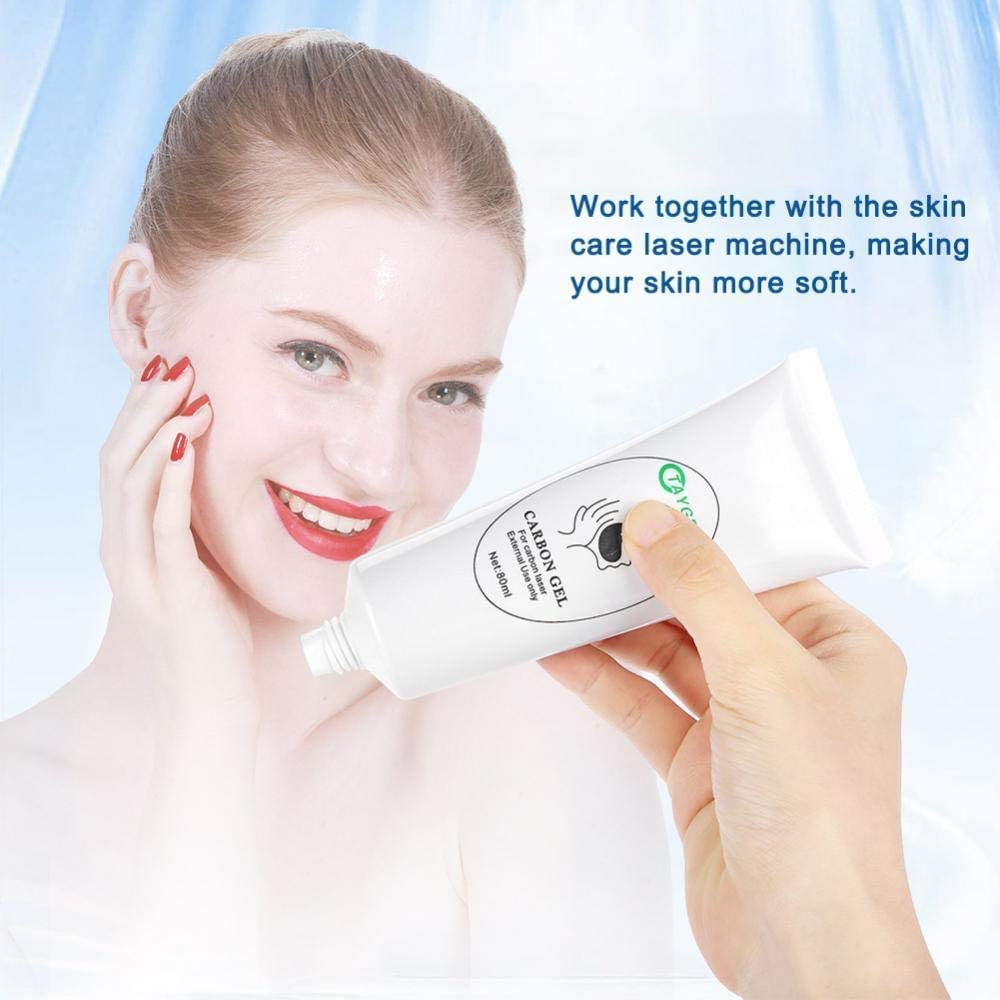 80ML Carbon Peel Cream Gel for Skin Rejuvenation Black Doll,Facial Skin Deep Cleaning with Carbon Gel Nano Activated Carbon for Laser (1pc) Beauty & Personal Care HAPYONLFU