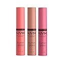 NYX PROFESSIONAL MAKEUP Butter Gloss, Non-Sticky Lip Gloss - Pack Of 3 (Angel Food Cake, Creme Brulee, Madeleine) Beauty & Personal Care NYX PROFESSIONAL MAKEUP