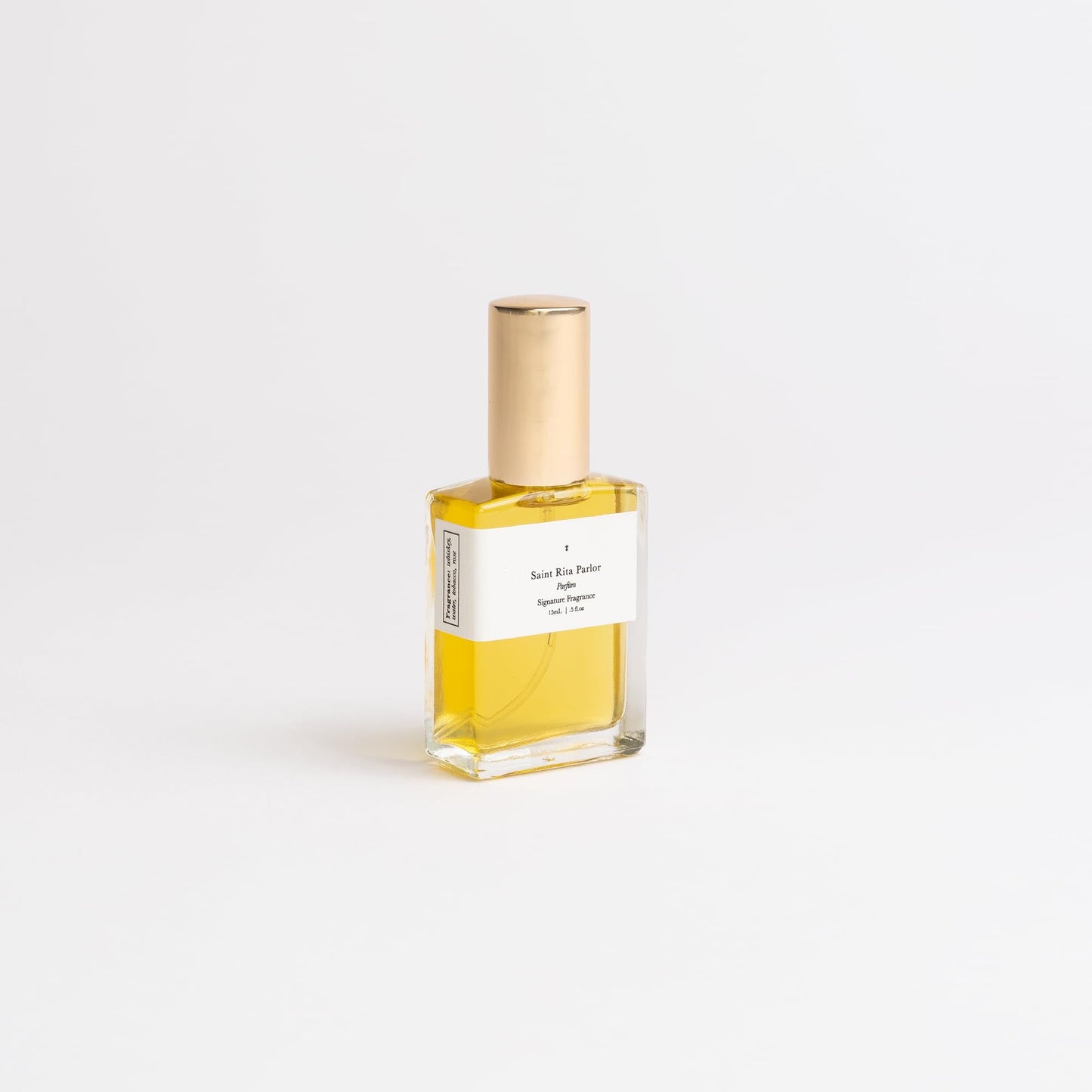 Saint Rita Parlor Signature Parfum - Luxury Unisex Fragrance, Organic Ingredients, Notes of Rose, Whiskey & Tobacco, Handcrafted in California - 15mL Beauty & Personal Care Saint Rita Parlor