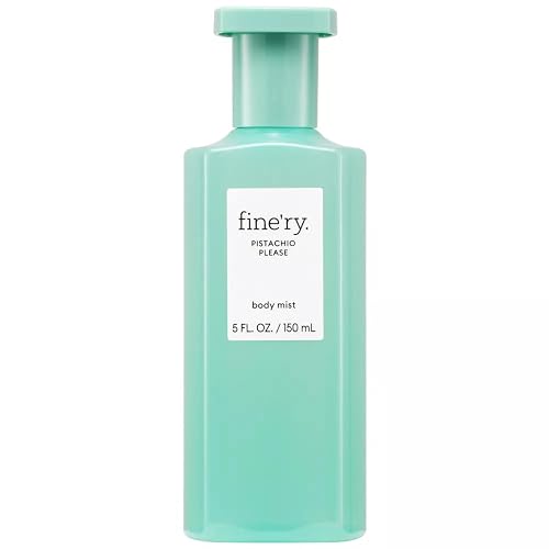 Fine'ry Pistachio Please Gourmand Vanilla Hair + Body Fragrance Mist Spray for Women - Long-Lasting, Warm, Sweet Scent - Roasted Almond, Sweet Beauty & Personal Care Fine'ry
