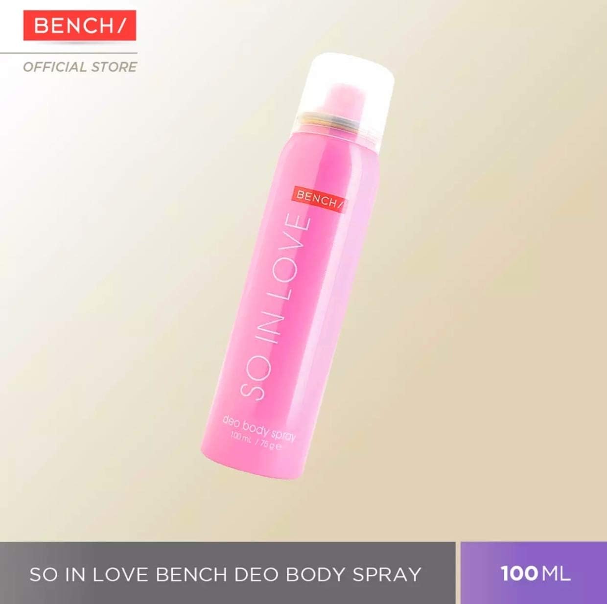Pink So In Love Deo Body Spray 100ml Beauty and Personal Care Bench