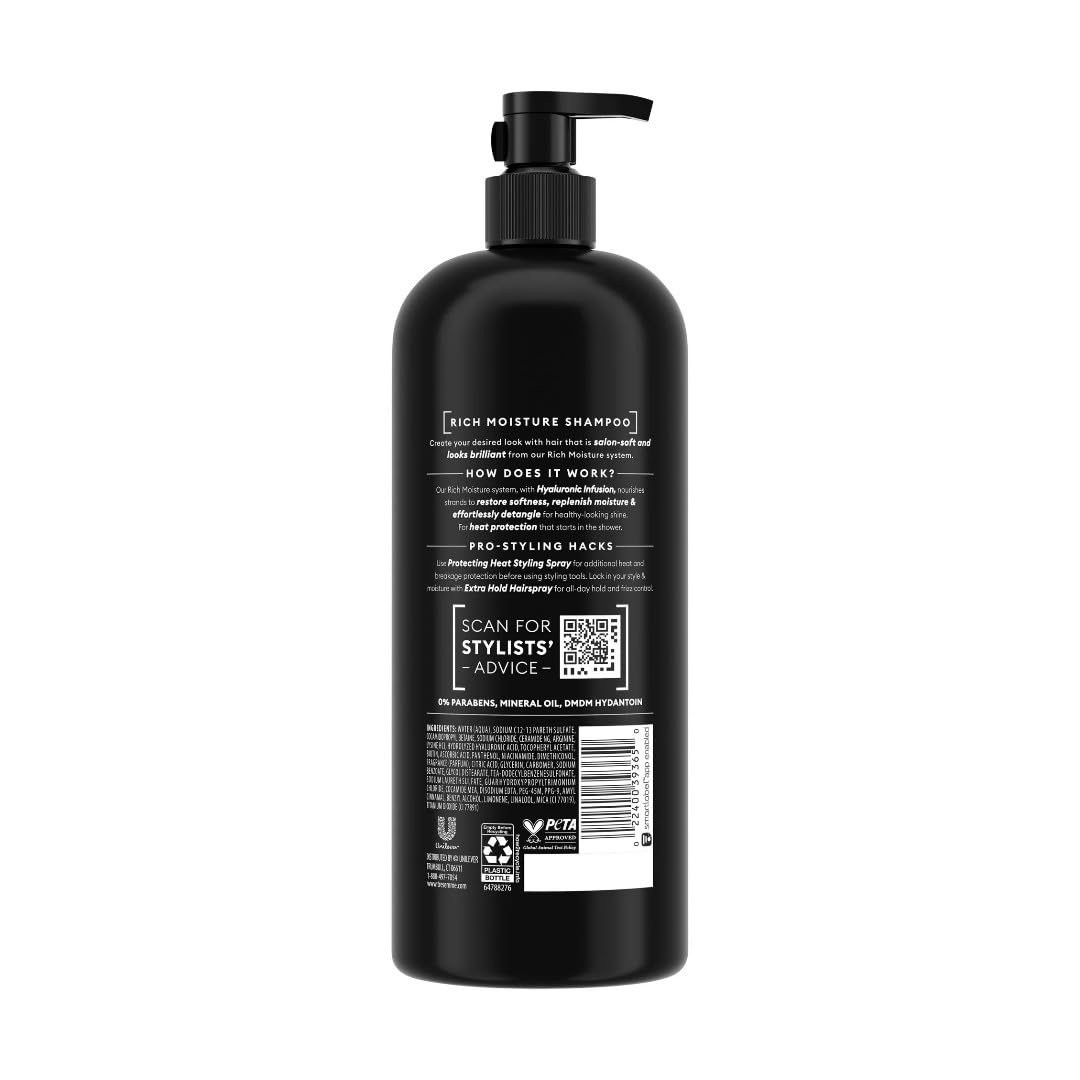 Tresemme Shampoo Moisture Rich 28 Ounce (828ml) (2 Pack)