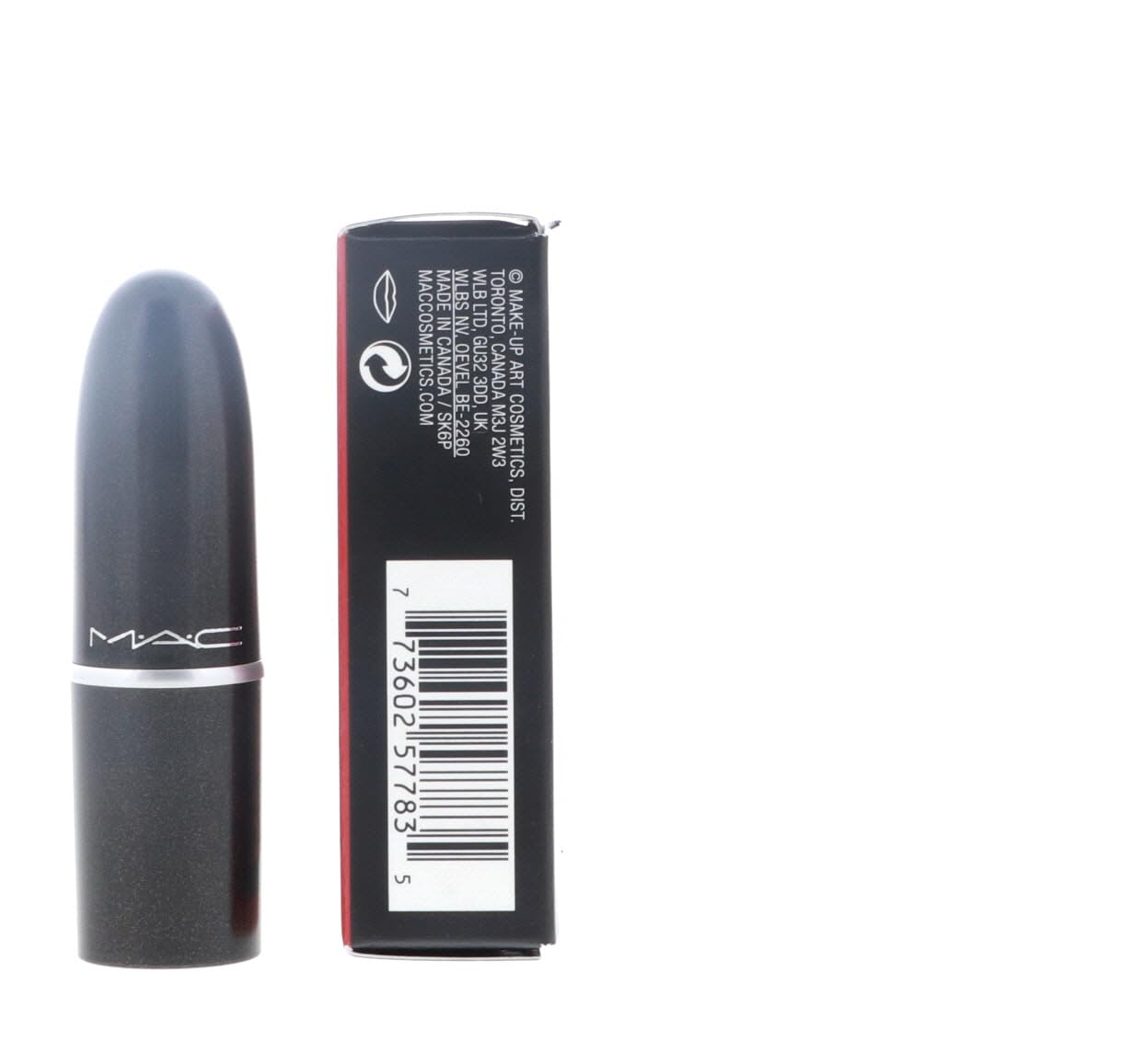 MAC Little Lipstick Color Ruby Woo, Red, Mini (MACS7P004) Beauty & Personal Care MAC