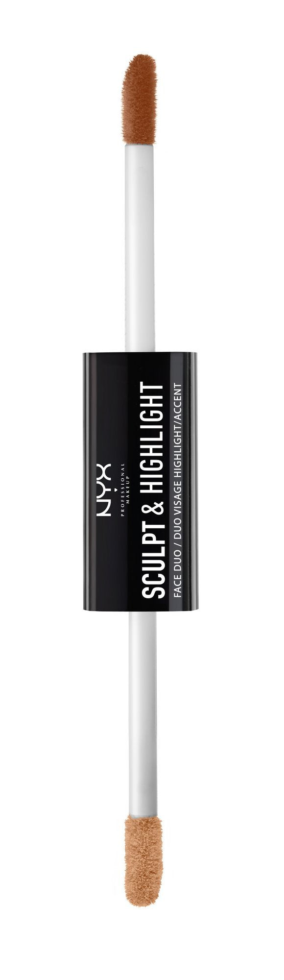 NYX PROFESSIONAL MAKEUP Sculpt & Highlight Face Duo, Caramel Vanilla, 0.17 Ounce (SHFD03) Beauty & Personal Care NYX PROFESSIONAL MAKEUP