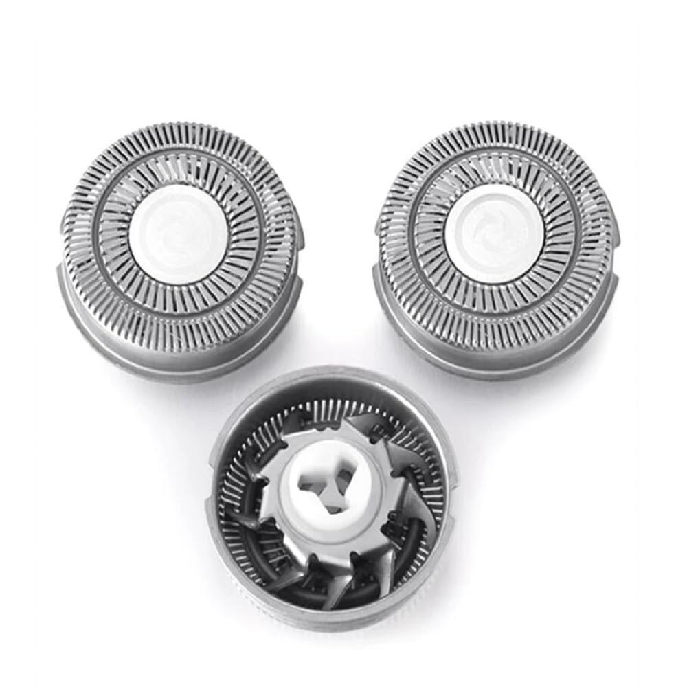 Skull Shavers 4 Pack Replacement Blades Men's Electric Shaving Heads Beauty and Personal Care Diertudmy