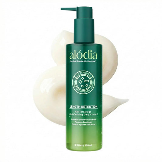 ALODIA Anti-Breakage Curl Defining Gelly Custard - Moisturizing Curl Cream for Frizz Control, Buildable Hold, and Styling, With Jojoba Oil Beauty & Personal Care ALODIA