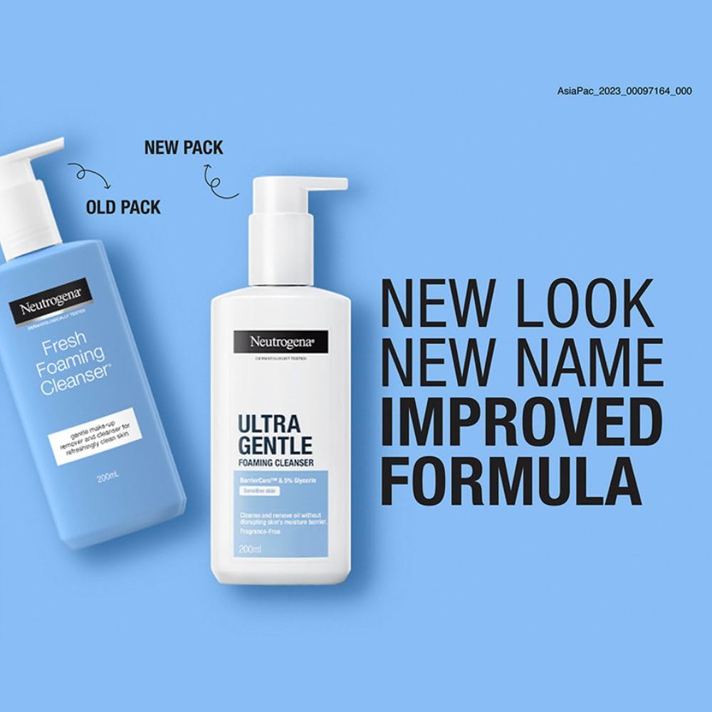 Neutrogena Fresh Foaming Cleanser, 6.7 oz (Pack of 4) Beauty & Personal Care Neutrogena