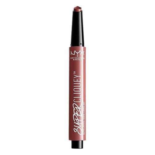 NYX PROFESSIONAL MAKEUP Super Cliquey Matte Lipstick, Empowered, 0.05 Ounce Beauty & Personal Care NYX PROFESSIONAL MAKEUP