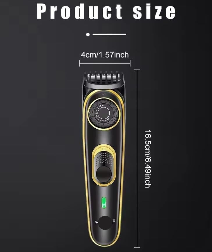 QDKVTNDJZ Electric Hair Clippers 10 Gear Adjustable Professional Barber Hair Cutting Machine Wet and Dry Haircut Beard Trimmer Razor Beauty and Personal Care QDKVTNDJZ
