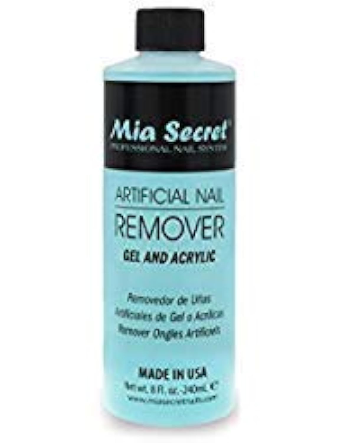 Mia Secret Professional Artificial Nail Remover Gel & Acrylic (8 Fl.oz) Beauty & Personal Care Mia Secret