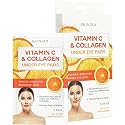 Skin 2.0 Vitamin C & Collagen Under Eye Patches - Dermatologist Tested - Brightens Dark Circles, Tightens Under Eye Area, Anti-Aging - Natural Beauty & Personal Care Skin 2.0