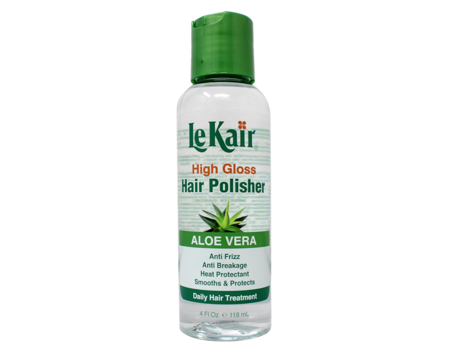 LeKair High Gloss Hair Polisher with Aloe Vera, Anti Frizz, Anti Breakage, Heat Protectant, Smooths & Protects Daily Hair Treatment 4 fl. Oz - 6 Pack Beauty & Personal Care LeKair