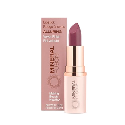 MINERAL FUSION Alluring Lipstick, 0.13 OZ Beauty & Personal Care Mineral Fusion