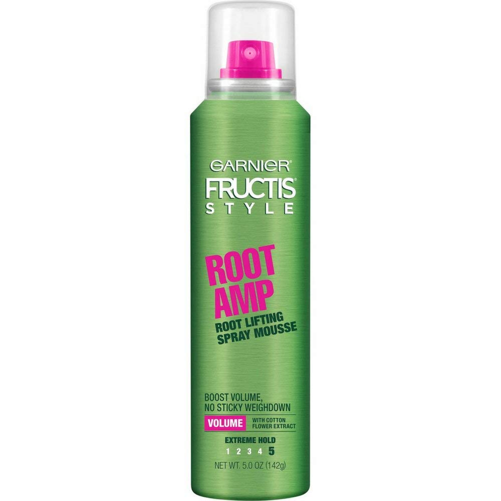 Garnier Fructis Style Root Amp Lifting Spray Mousse, Extreme Hold, 5.0 Oz, 1 Count (Packaging May Vary) Beauty & Personal Care Garnier
