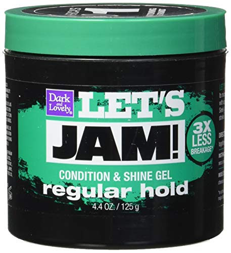 Soft Sheen Carson Lets Jam Condition & Shine Gel Regular Hold Jar (130ml), 4.4 Oz Beauty & Personal Care SoftSheen